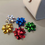 50pcs Mini Star Gift Bows 5 Color Self-Adhesive Bows