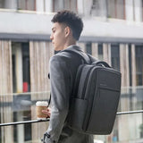 NNEOBA Laptop Backpack 17.3" Waterproof Dark Grey
