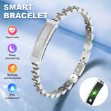 NNEOBA No-Screen Smart Watch Silver