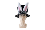 NNEOBA White Rabbit Hat Cosplay Set Easter Halloween