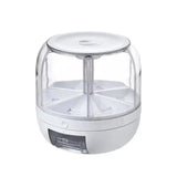 NNEOBA Rotating Rice Beans Grain Storage Container