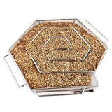 NNEOBA Hexagon BBQ Smoke Generator Silver