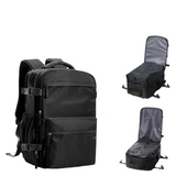 NNEOBA Vacuum Compression Travel Backpack with Pump Black