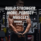 NNEOBA Heavy-Duty D-Ring Gym Handles with Hook for Home Workouts