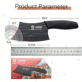NNEOBA 3pcs Kitchen Knife Set Black