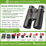10x42 High-Power Binoculars with Phone Adapter