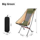 NNEOBA Ultralight Folding Moon Chair Big Green