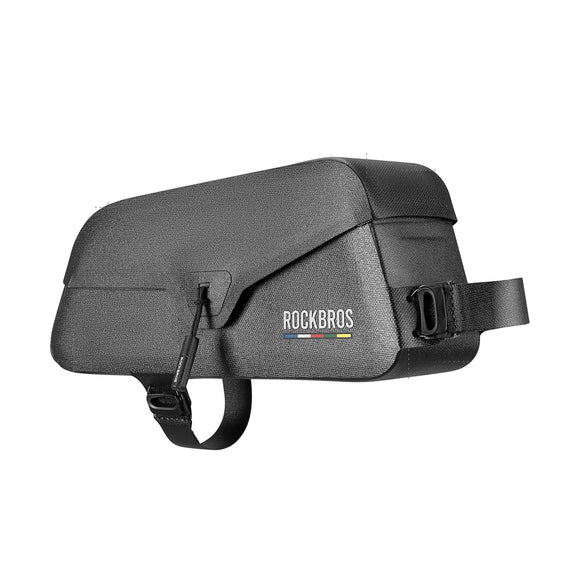 NNEOBA Waterproof 0.6L Top Tube Lightweight Frame Storage Bag Black