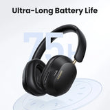 NNEOBA Wireless ANC Headphones 43dB Noise Cancelling Hi-Res LDAC