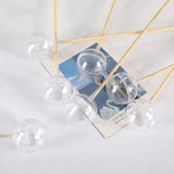 NNEOBA 50Pcs Clear Acrylic Truffle Chocolate Cups with Sticks | Elegant Candy & Chocolate Holder