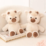 Highland Cow Plush Toy with PP Cotton Filling