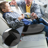 NNEOBA Inflatable Portable Car Booster Seat Cushion for Kids Toddlers Black