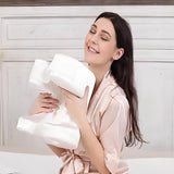NNEOBA Anti-Wrinkle Memory Foam Beauty Pillow Anti-Aging Face Support White