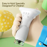 NNEOBA Kids Microscope Magnifier with LED 200MP Camera (1000x)