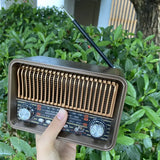 NNEOBA Portable Multi-Band Radio Brown