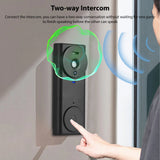 NNEOBA Wireless Video Doorbell Camera with Monitor