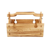 NNEOBA Folding Table Basket Wooden