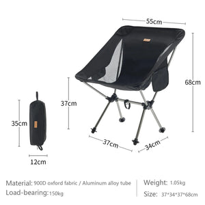 NNEOBA Folding Chair Ultralight Detachable Portable