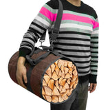 NNEOBA Canvas Firewood Carrier Log Carrying Bag