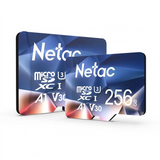 Netac 256GB MicroSDXC Memory Card – A1 U3 V30 Class 10