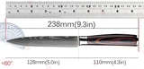NNEOBA Professional Kitchen Knife Brown