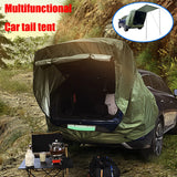 Outdoor Car Rear Tent with Canopy
