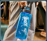 NNEOBA 3L Sport Water Bottle with Filter Blue