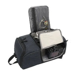 NNEOBA Waterproof Camera Backpack Navy Blue
