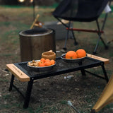 NNEOBA Grid Folding Outdoor Camping Portable Barbecue Table