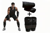 NNEOBA 4pcs Adjustable Ankle Weights – Weight-Bearing Sandbags for Running & Fitness Training