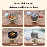 NNEOBA High-Pressure Camping Gas Stove Khaki