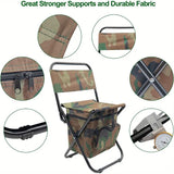 NNEOBA Foldable Camping Chair with Cooler Bag
