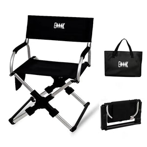 NNEOBA Foldable Aluminum Portable Camping Seat 100kg Capacity Black