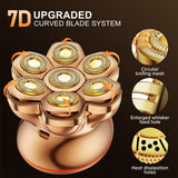 NNEOBA USB Rechargeable 7D Floating Head Shaver
