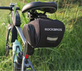 NNEOBA Rainproof Shockproof Bike Saddle Seatpost Bag Black