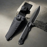 NNEOBA High-Hardness Camping Knife Black