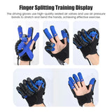 NNEOBA Robotic Rehabilitation Glove Automatic Pneumatic Hand Trainer Blue