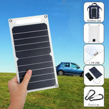 NNEOBA Solar Panel With USB Waterproof