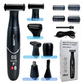 NNEOBA 7 in 1 Electric Epilator & Precision Shaver Wet & Dry Use Black