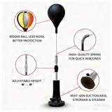 NNEOBA Cobra Punching Bag – Reflex Boxing Training Bag with Thickened Rod