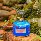 NNEOBA 1940W Camping Gas Stove Silver