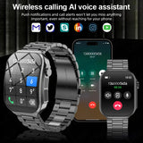 NNEOBA 2.2-inch Curved Screen Smartwatch BT Call