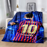 NNEOBA Football Star Flannel Blanket - Super Soft, 150x200 cm