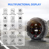 NNEOBA X95 GPS HUD Head Up Display 4x4 Of Road Inclinometer Black