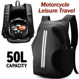 NNEOBA 50L Waterproof Motorcycle Backpack