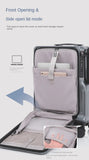 20-Inch Front Opening Carry-On Suitcase