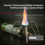 NNEOBA Spider Portable Folding Outdoor Burner Stainless Steel Silver