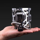 NNEOBA Camping Gas Stove 3500W Silver