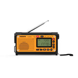 NNEOBA Emergency Crank Weather Radio Black