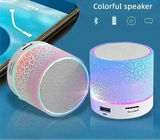 NNEOBA Mini Bluetooth Speaker Wireless LED Blue